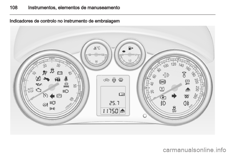 OPEL ASTRA J HB5 & ST 2012  Manual de Instruções (in Portugues) 
