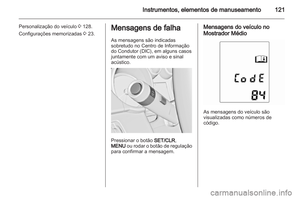 OPEL ASTRA J HB5 & ST 2012  Manual de Instruções (in Portugues) 
