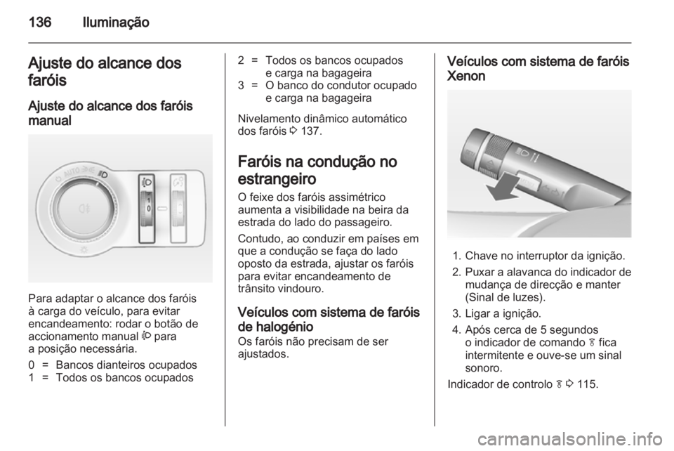 OPEL ASTRA J HB5 & ST 2012  Manual de Instruções (in Portugues) 