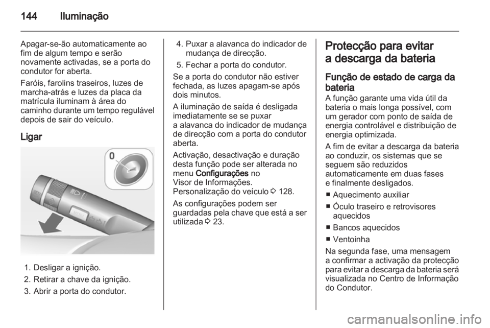 OPEL ASTRA J HB5 & ST 2012  Manual de Instruções (in Portugues) 