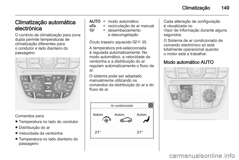 OPEL ASTRA J HB5 & ST 2012  Manual de Instruções (in Portugues) 