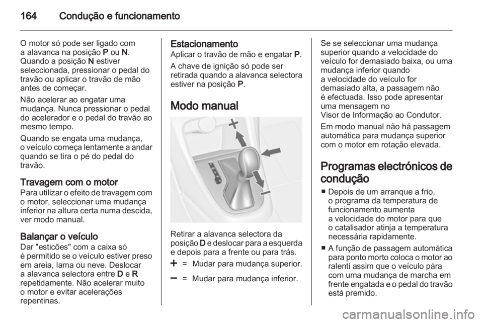 OPEL ASTRA J HB5 & ST 2012  Manual de Instruções (in Portugues) 