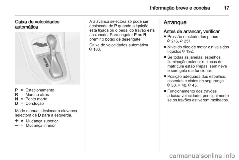 OPEL ASTRA J HB5 & ST 2012  Manual de Instruções (in Portugues) 