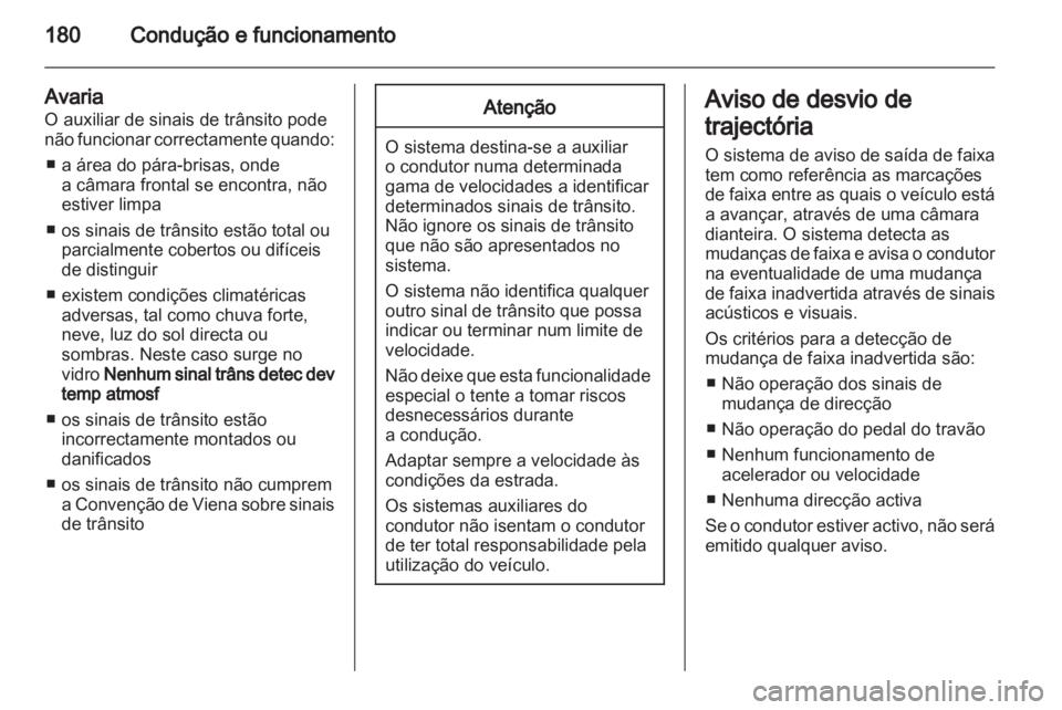 OPEL ASTRA J HB5 & ST 2012  Manual de Instruções (in Portugues) 