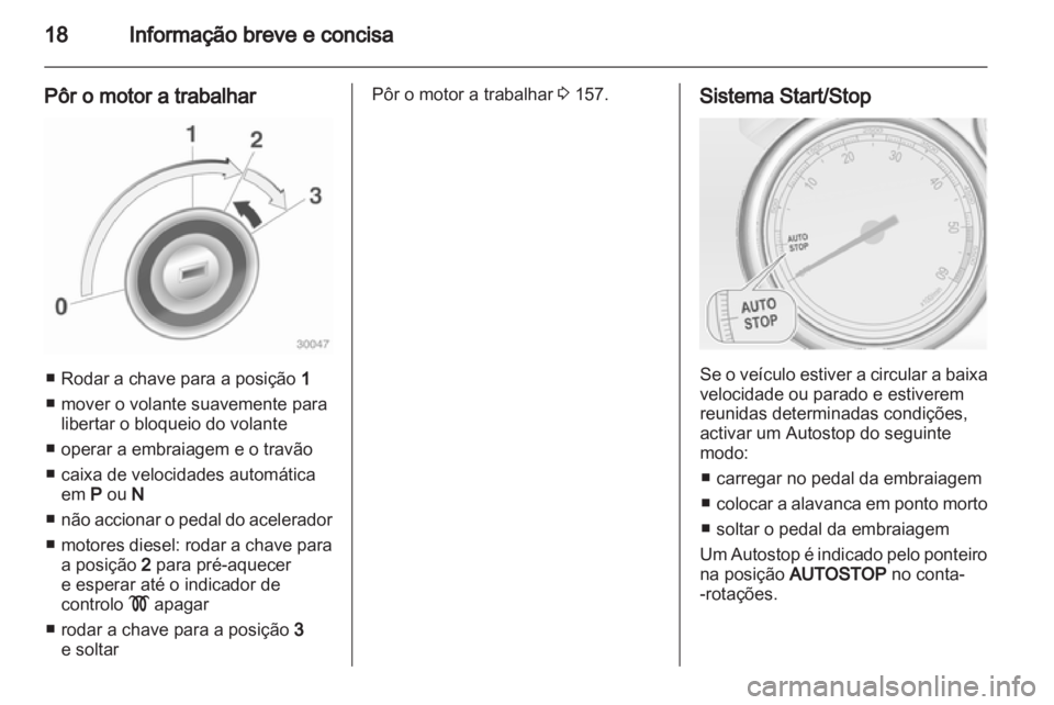 OPEL ASTRA J HB5 & ST 2012  Manual de Instruções (in Portugues) 