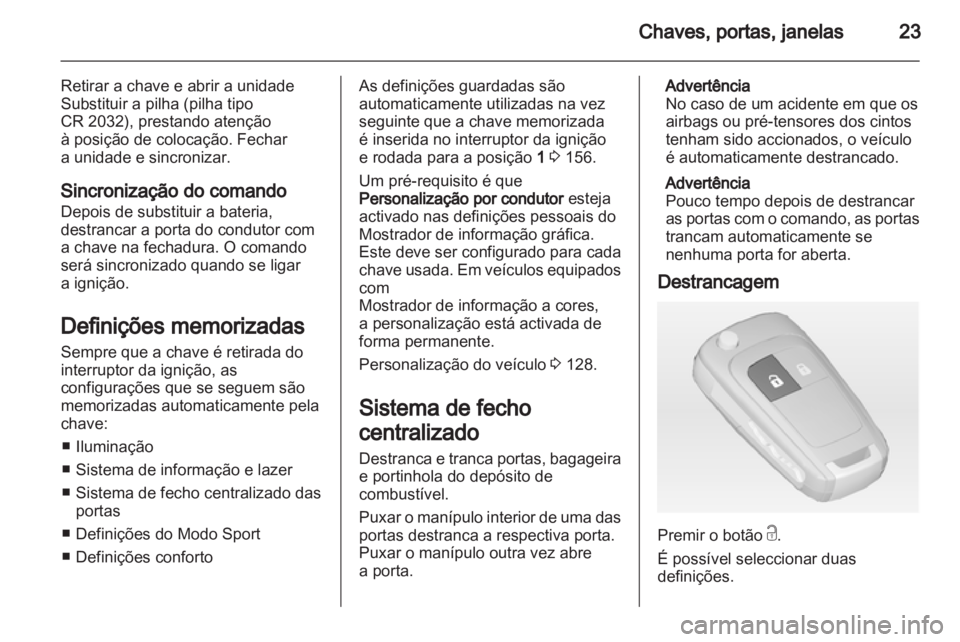 OPEL ASTRA J HB5 & ST 2012  Manual de Instruções (in Portugues) 