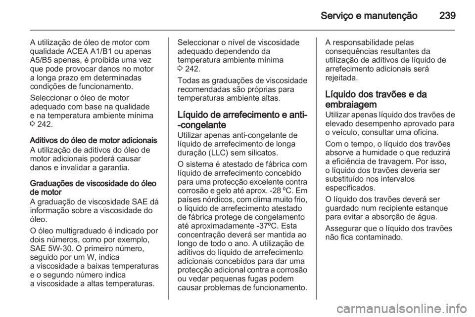 OPEL ASTRA J HB5 & ST 2012  Manual de Instruções (in Portugues) 