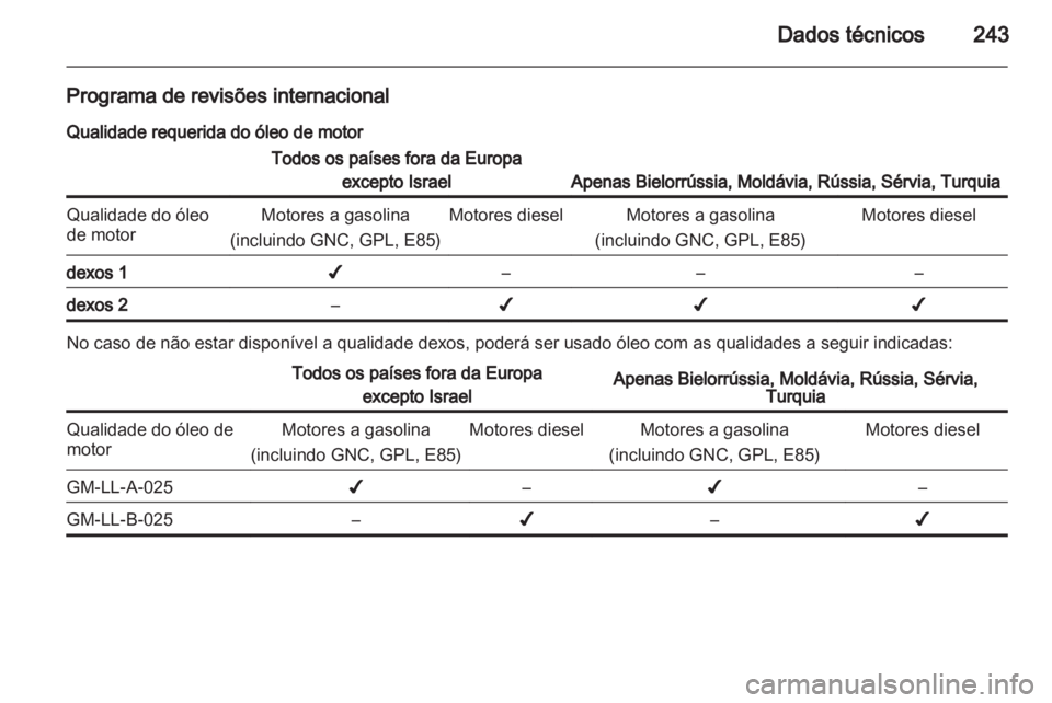 OPEL ASTRA J HB5 & ST 2012  Manual de Instruções (in Portugues) 