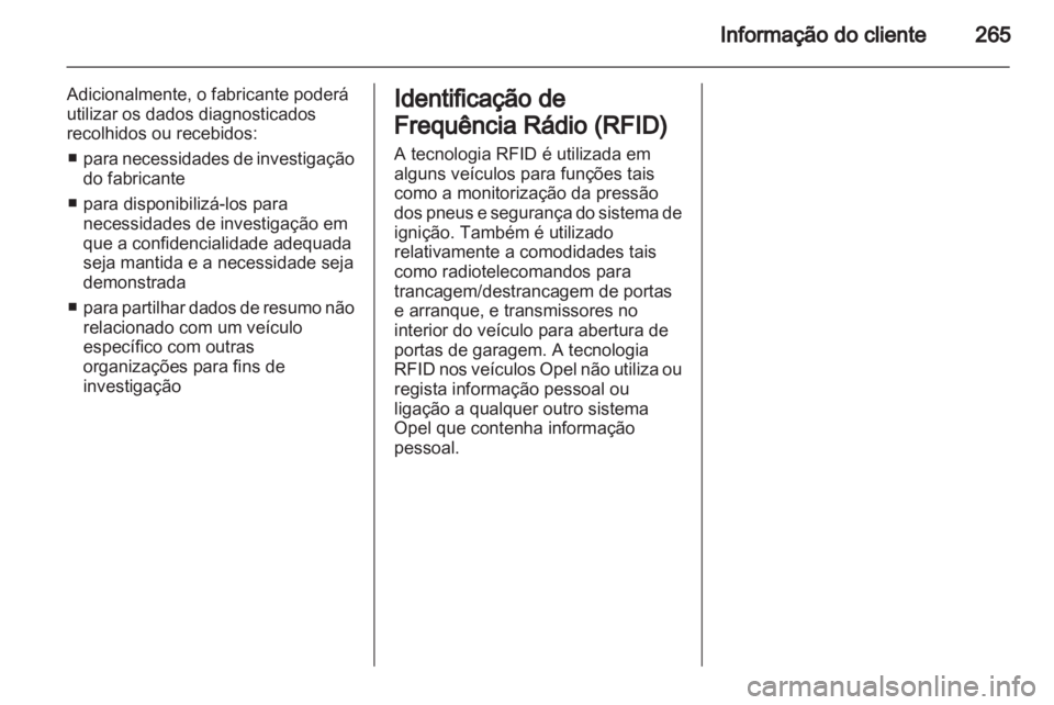 OPEL ASTRA J HB5 & ST 2012  Manual de Instruções (in Portugues) 