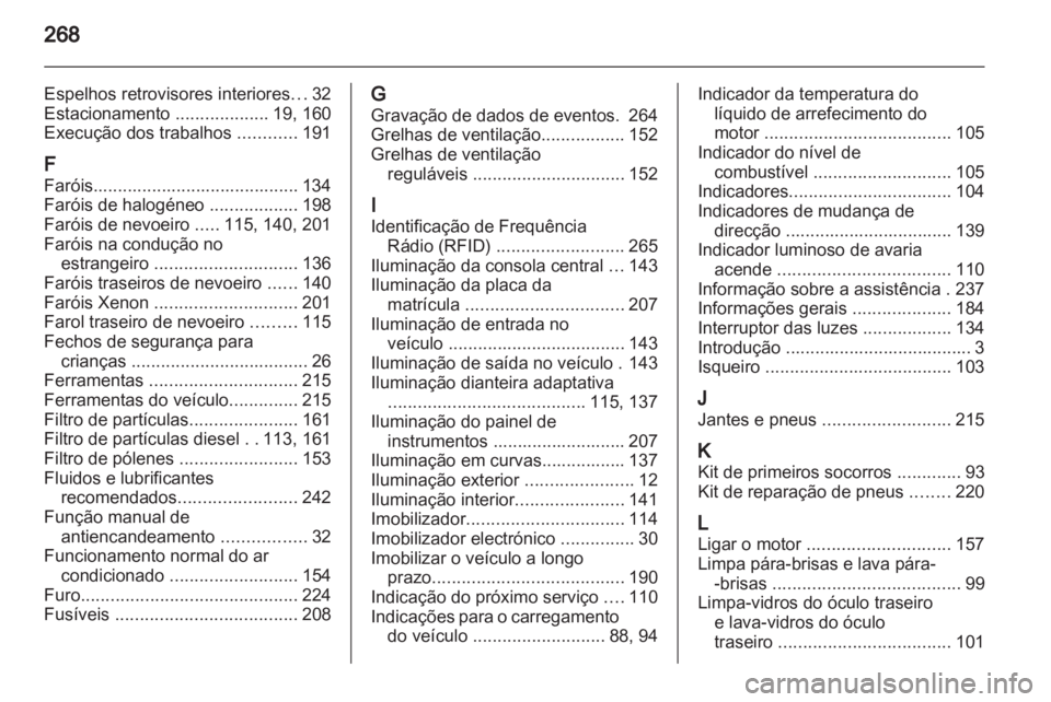 OPEL ASTRA J HB5 & ST 2012  Manual de Instruções (in Portugues) 