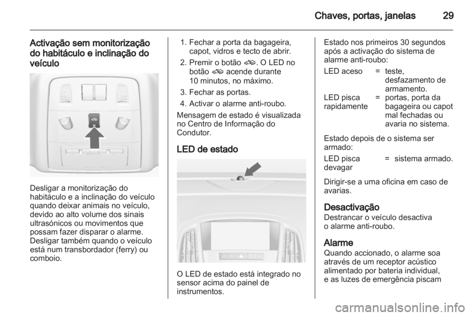 OPEL ASTRA J HB5 & ST 2012  Manual de Instruções (in Portugues) 