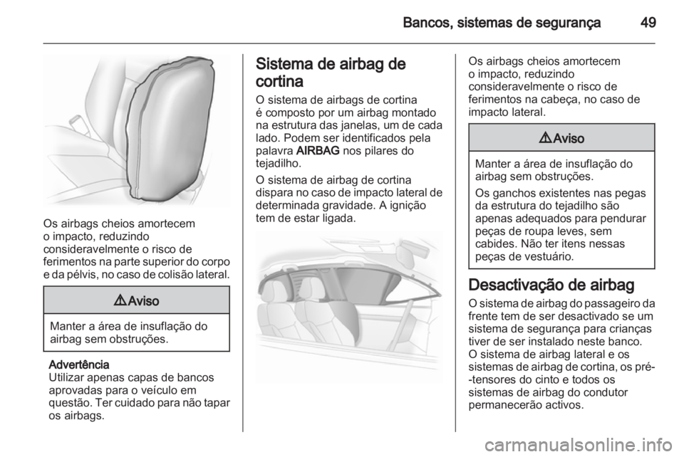 OPEL ASTRA J HB5 & ST 2012  Manual de Instruções (in Portugues) 