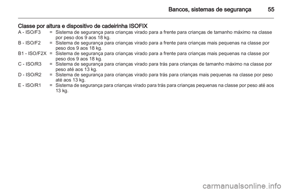 OPEL ASTRA J HB5 & ST 2012  Manual de Instruções (in Portugues) 