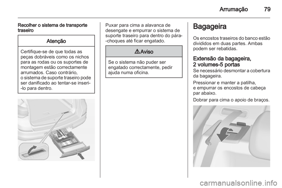 OPEL ASTRA J HB5 & ST 2012  Manual de Instruções (in Portugues) 