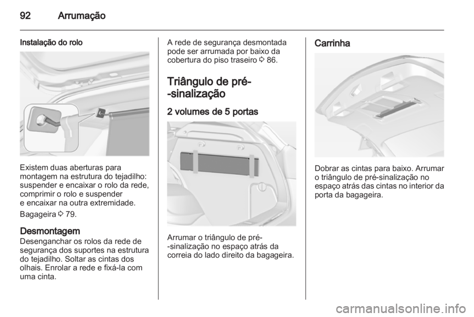 OPEL ASTRA J HB5 & ST 2012  Manual de Instruções (in Portugues) 