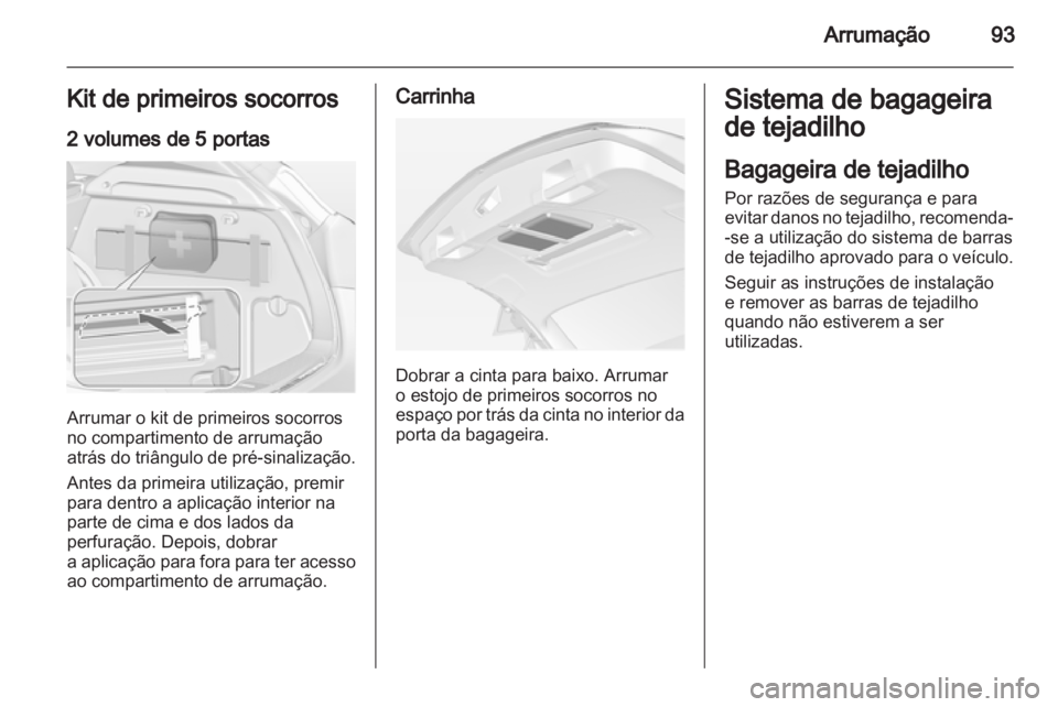 OPEL ASTRA J HB5 & ST 2012  Manual de Instruções (in Portugues) 