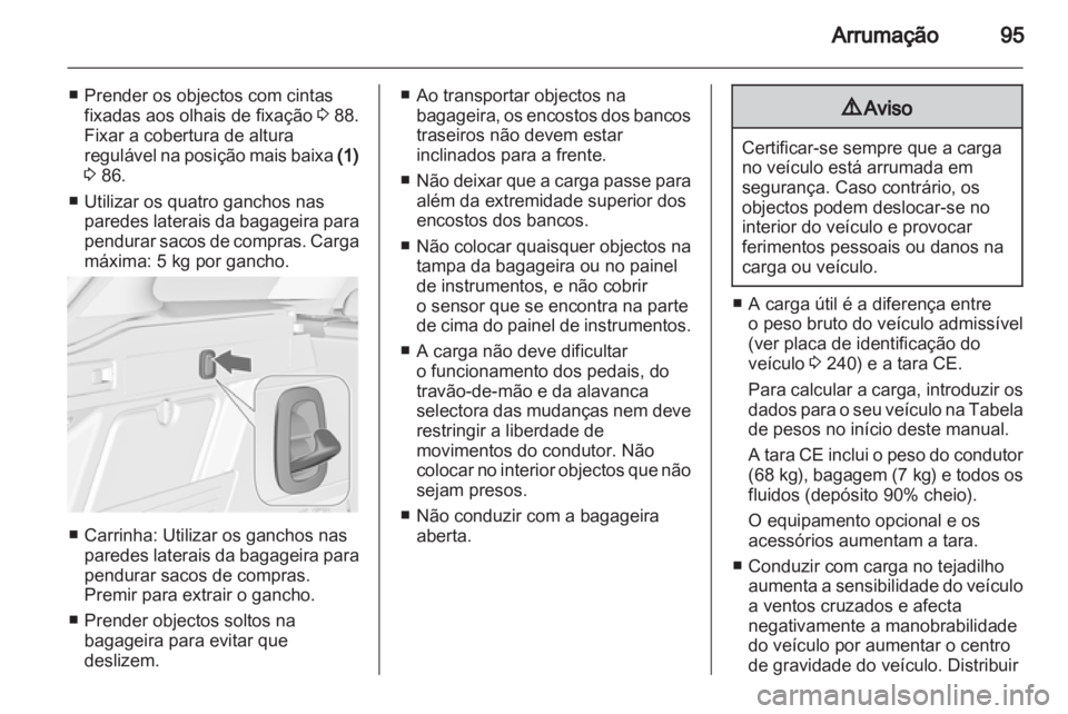 OPEL ASTRA J HB5 & ST 2012  Manual de Instruções (in Portugues) 