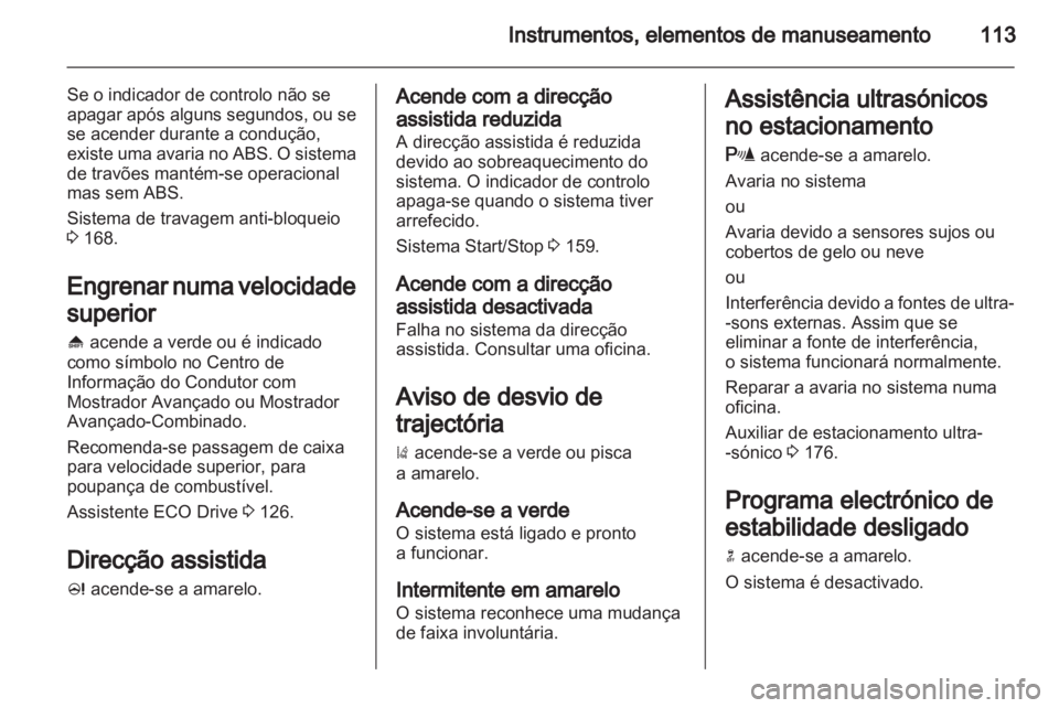 OPEL ASTRA J HB5 & ST 2012.5  Manual de Instruções (in Portugues) 