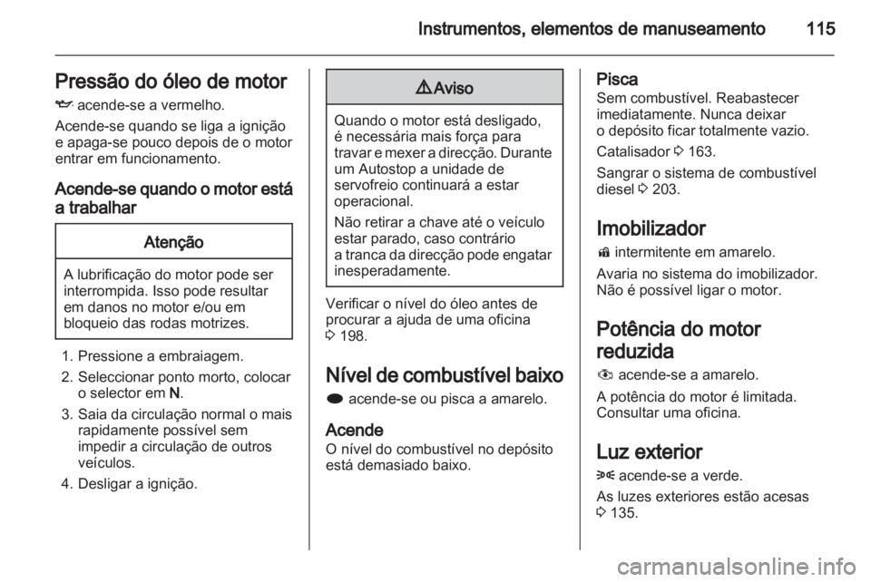 OPEL ASTRA J HB5 & ST 2012.5  Manual de Instruções (in Portugues) 
