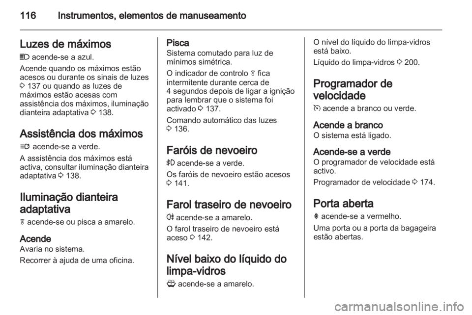 OPEL ASTRA J HB5 & ST 2012.5  Manual de Instruções (in Portugues) 