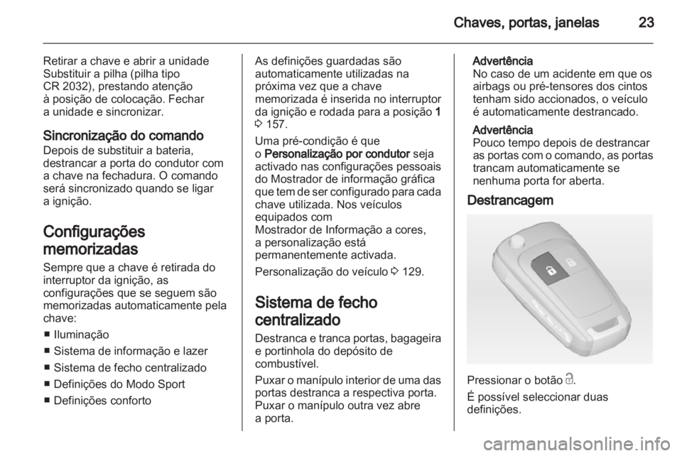OPEL ASTRA J HB5 & ST 2012.5  Manual de Instruções (in Portugues) 