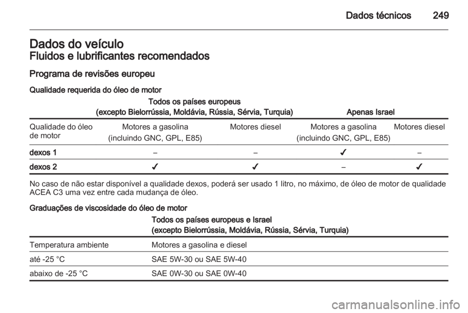 OPEL ASTRA J HB5 & ST 2012.5  Manual de Instruções (in Portugues) 