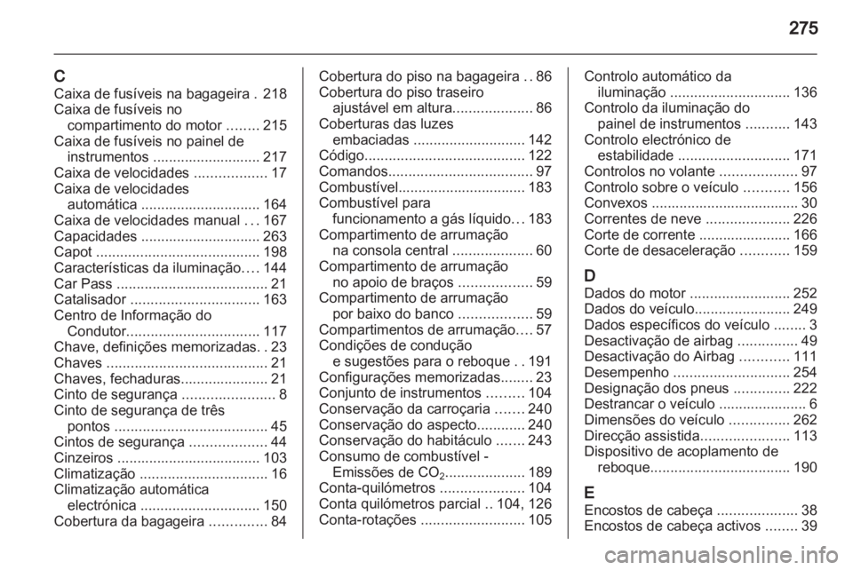 OPEL ASTRA J HB5 & ST 2012.5  Manual de Instruções (in Portugues) 