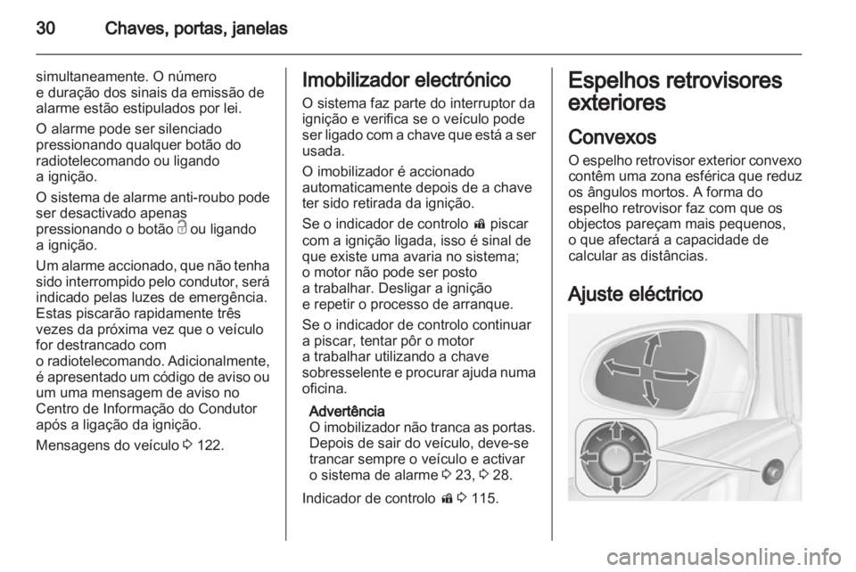 OPEL ASTRA J HB5 & ST 2012.5  Manual de Instruções (in Portugues) 