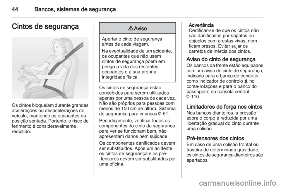 OPEL ASTRA J HB5 & ST 2012.5  Manual de Instruções (in Portugues) 