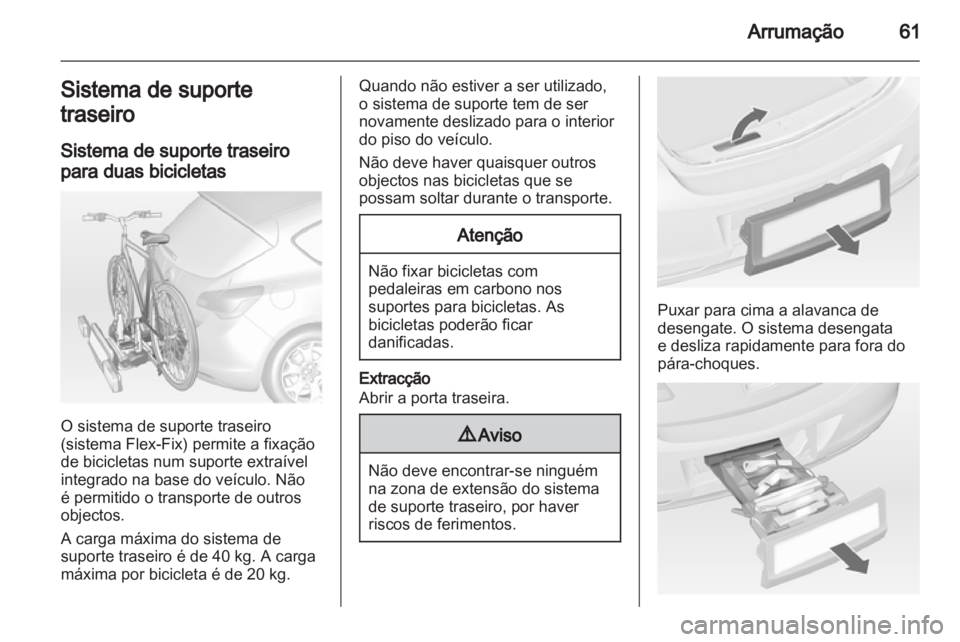 OPEL ASTRA J HB5 & ST 2012.5  Manual de Instruções (in Portugues) 