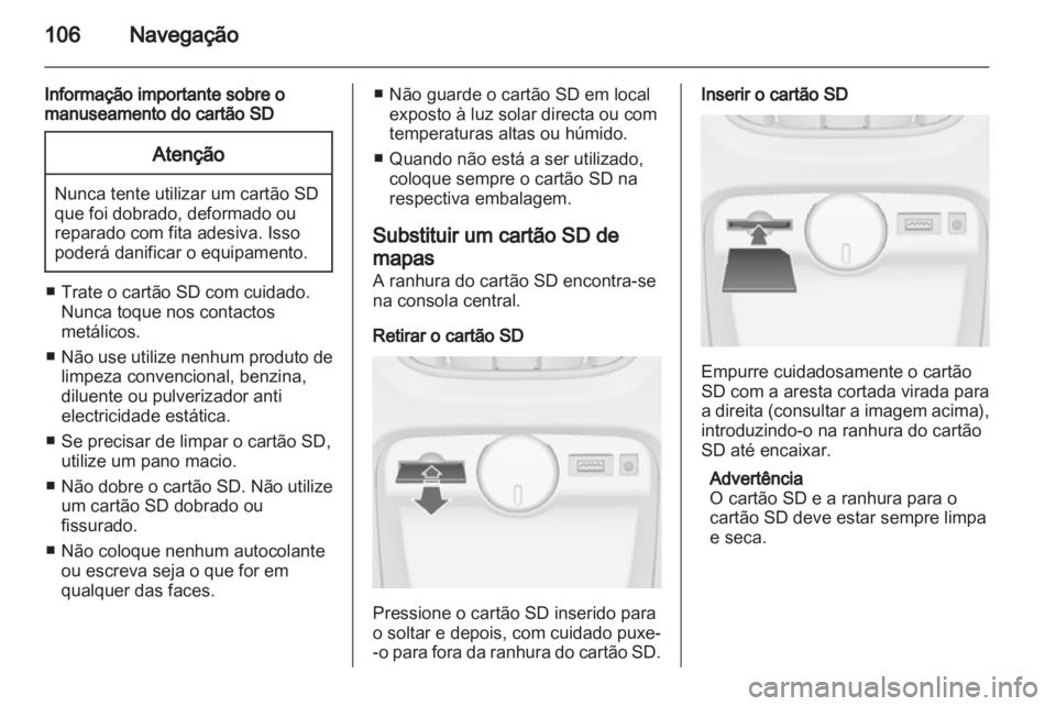 OPEL CASCADA 2013.5  Manual de Informação e Lazer (in Portugues) 