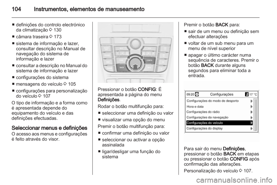 OPEL CASCADA 2013.5  Manual de Instruções (in Portugues) 