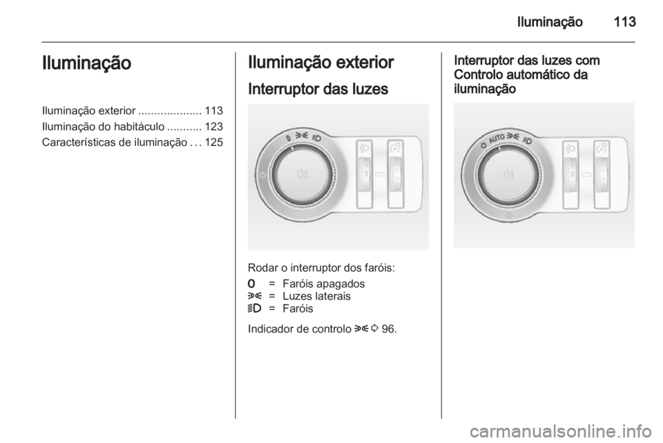 OPEL CASCADA 2013.5  Manual de Instruções (in Portugues) 