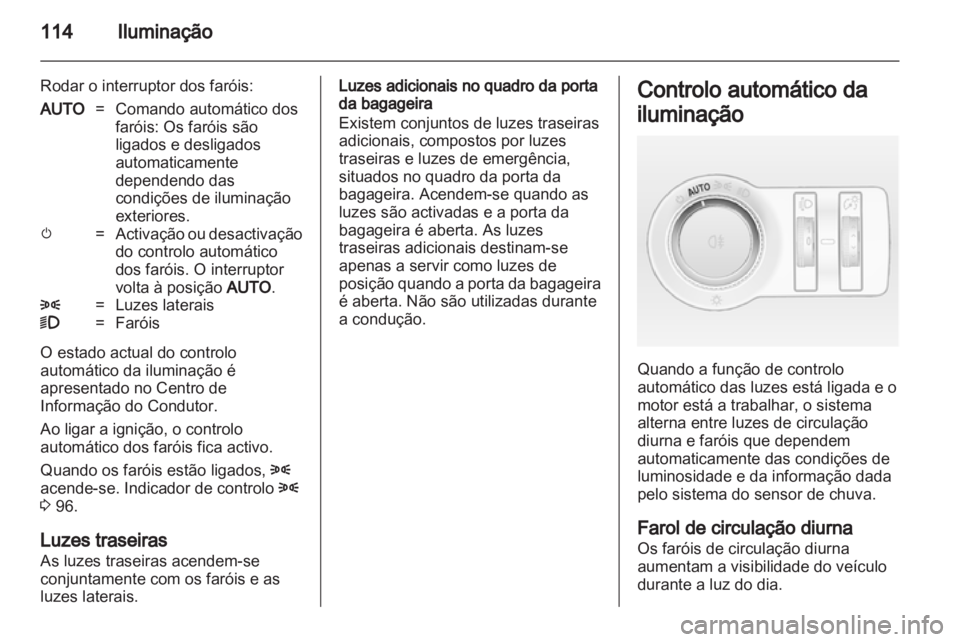 OPEL CASCADA 2013.5  Manual de Instruções (in Portugues) 