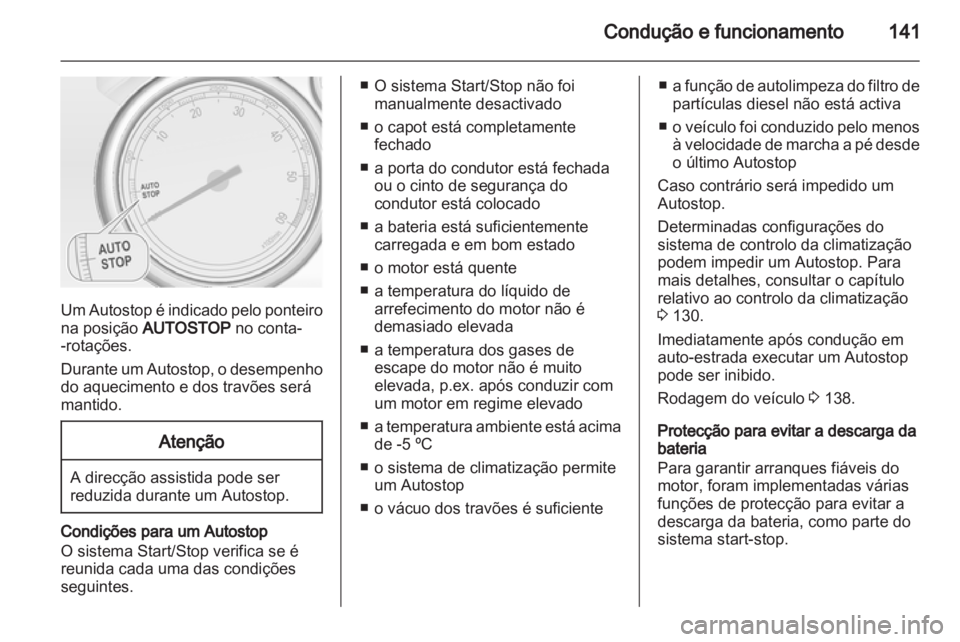 OPEL CASCADA 2013.5  Manual de Instruções (in Portugues) 