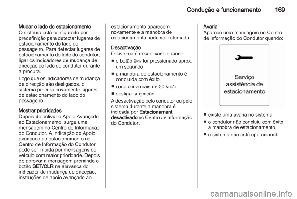 OPEL CASCADA 2013.5  Manual de Instruções (in Portugues) 