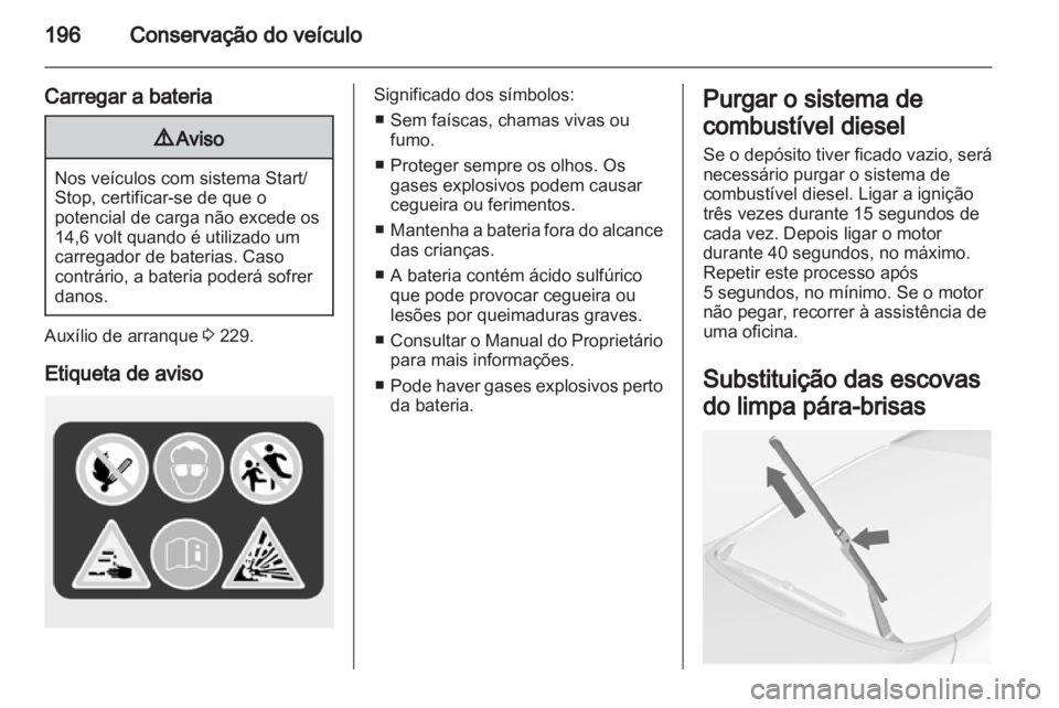 OPEL CASCADA 2013.5  Manual de Instruções (in Portugues) 