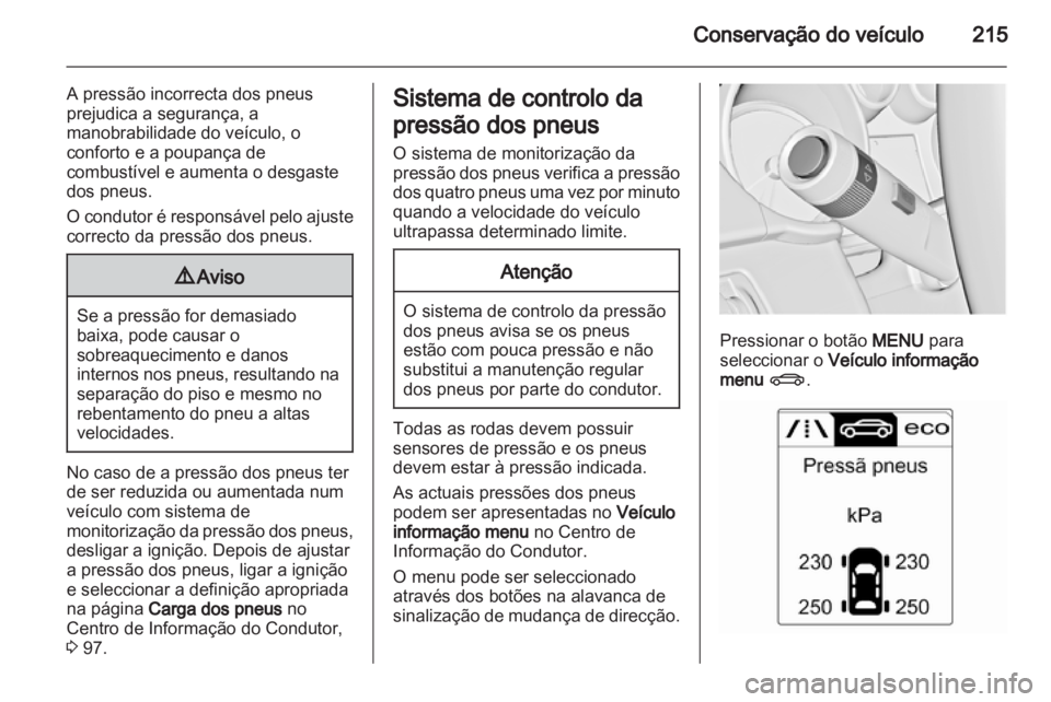 OPEL CASCADA 2013.5  Manual de Instruções (in Portugues) 