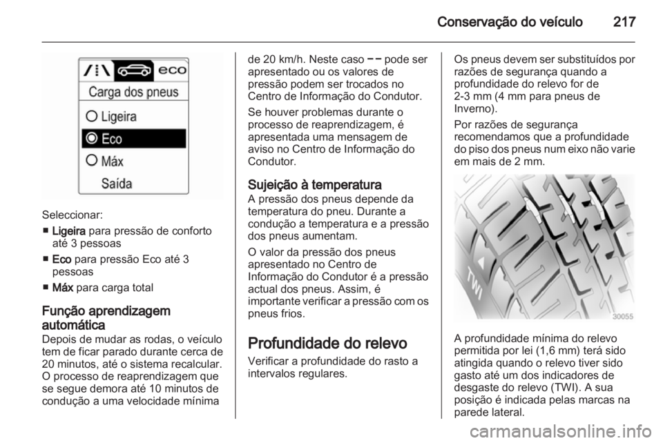 OPEL CASCADA 2013.5  Manual de Instruções (in Portugues) 
