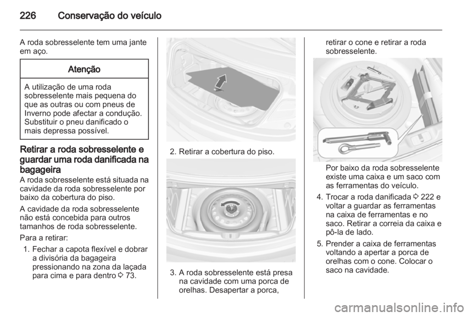 OPEL CASCADA 2013.5  Manual de Instruções (in Portugues) 