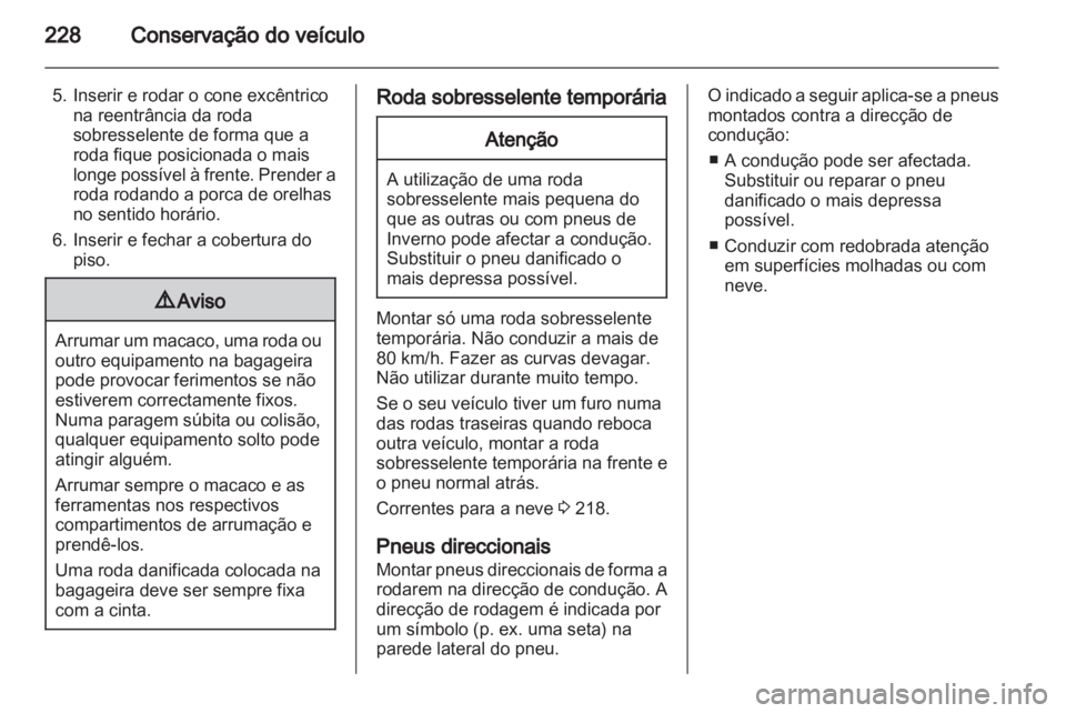 OPEL CASCADA 2013.5  Manual de Instruções (in Portugues) 