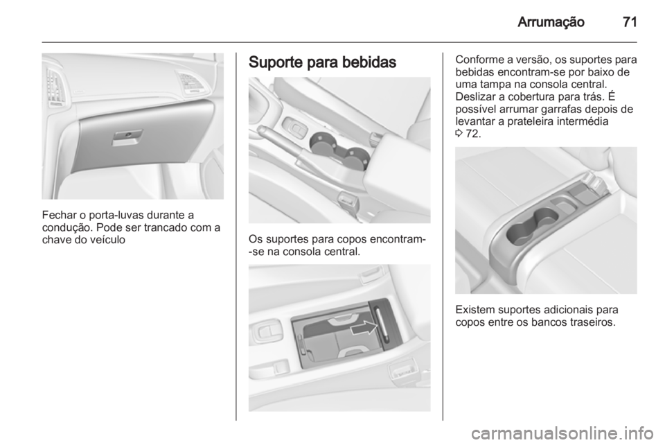 OPEL CASCADA 2013.5  Manual de Instruções (in Portugues) 