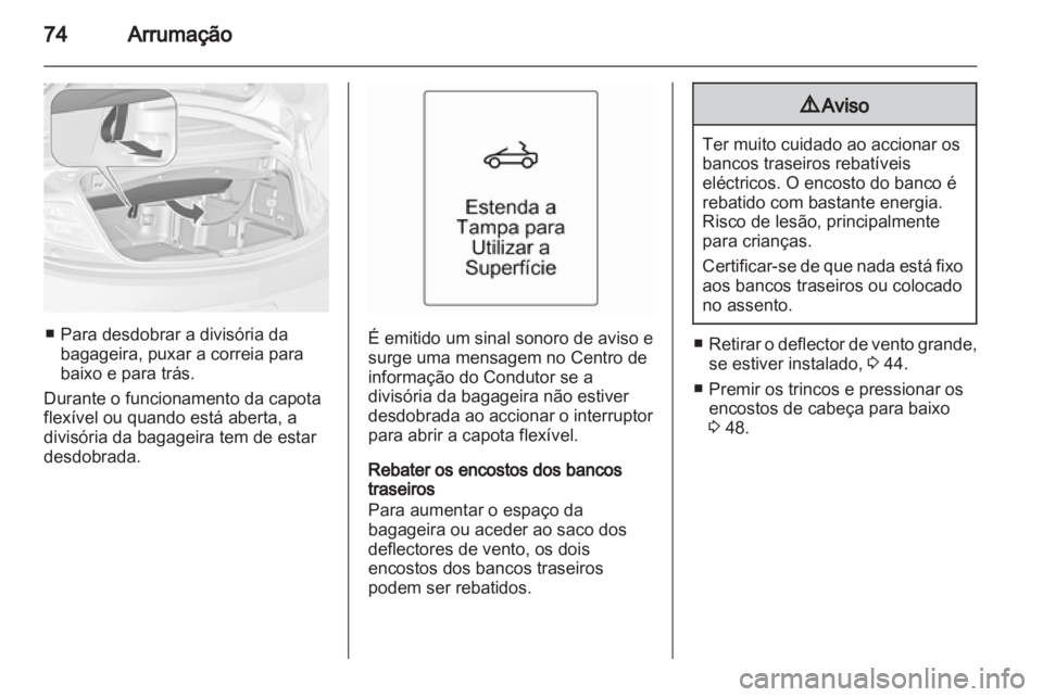 OPEL CASCADA 2013.5  Manual de Instruções (in Portugues) 