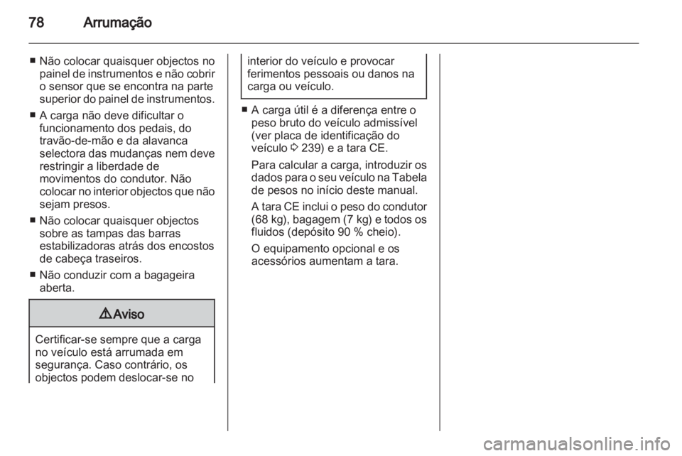 OPEL CASCADA 2013.5  Manual de Instruções (in Portugues) 
