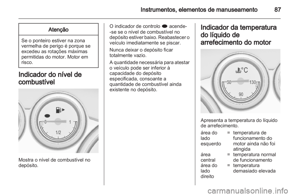 OPEL CASCADA 2013.5  Manual de Instruções (in Portugues) 