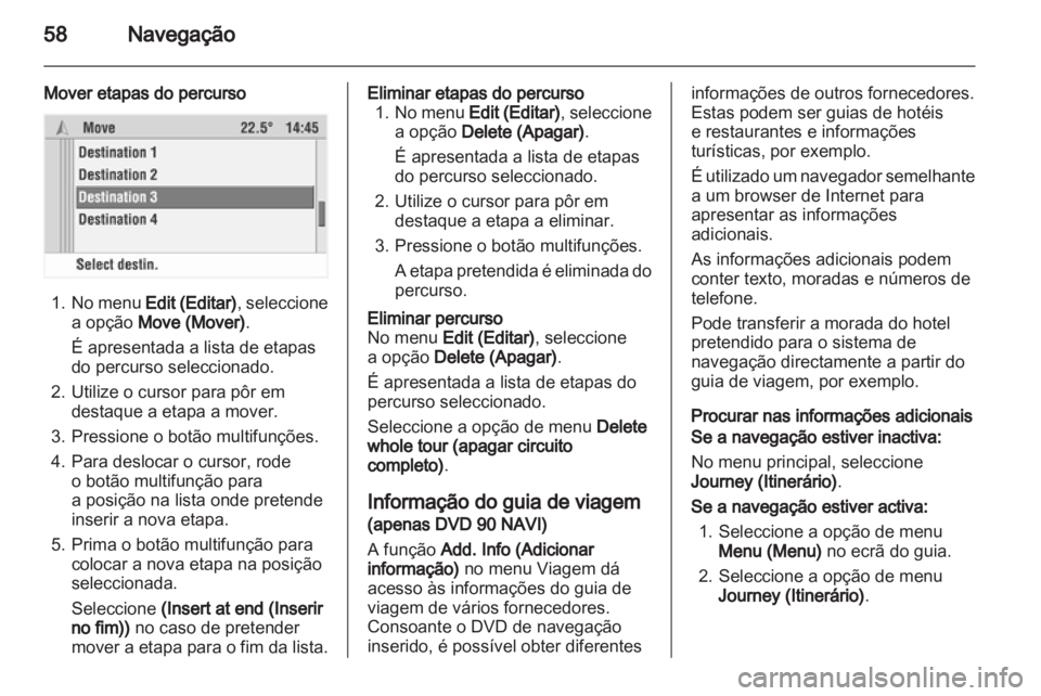 OPEL COMBO 2011  Manual de Informação e Lazer (in Portugues) 
