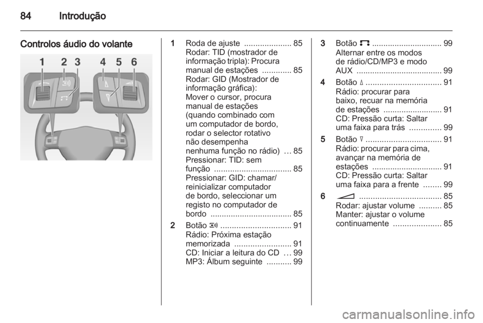 OPEL COMBO 2011  Manual de Informação e Lazer (in Portugues) 