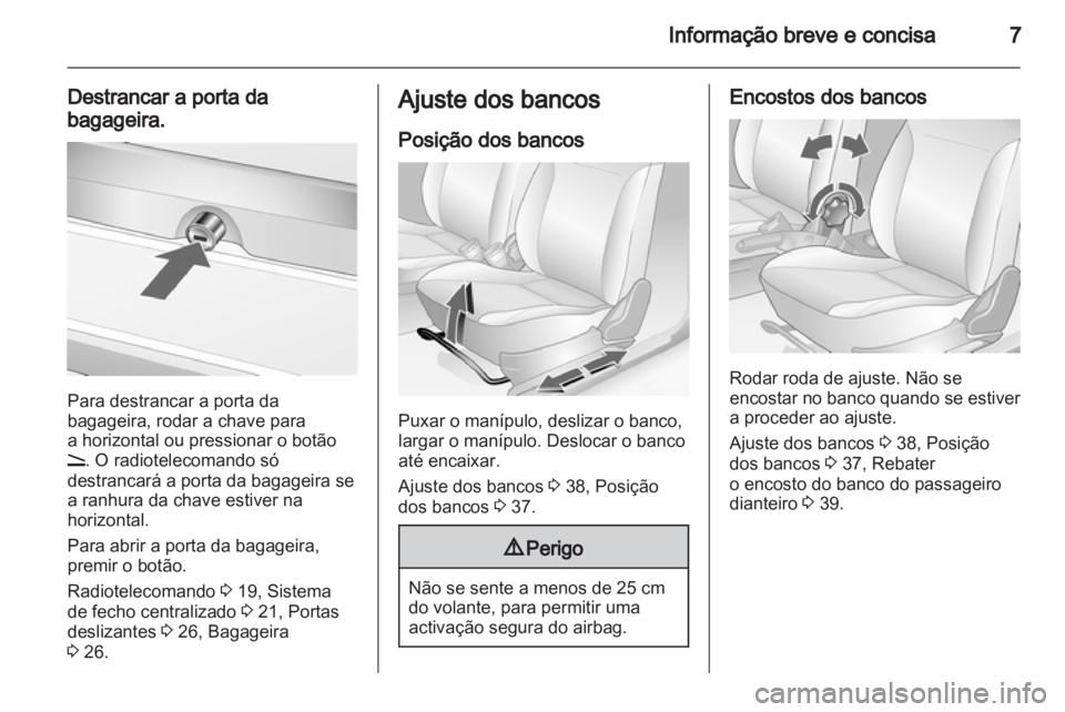 OPEL COMBO 2011  Manual de Instruções (in Portugues) 