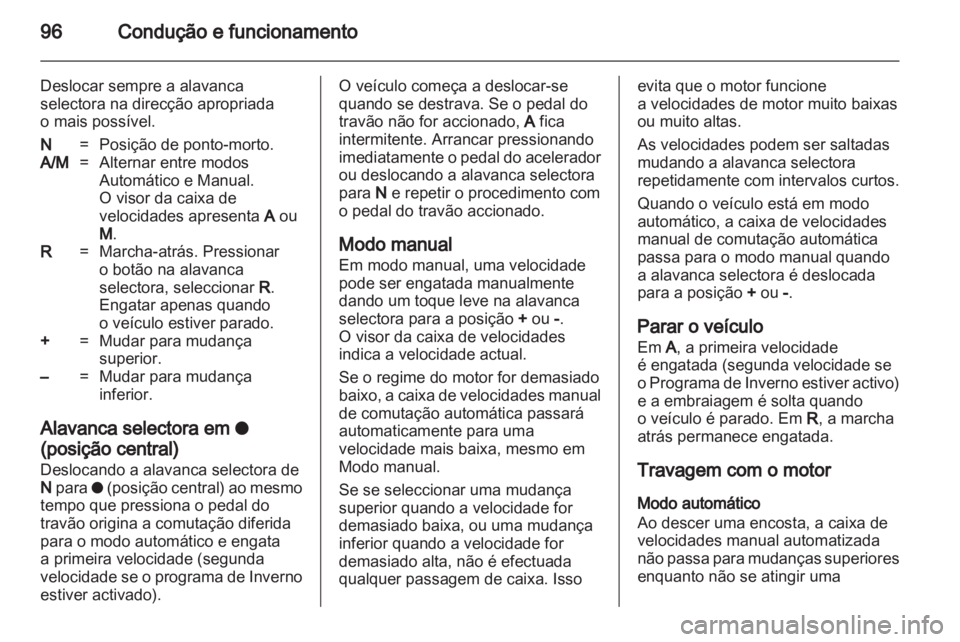 OPEL COMBO 2011  Manual de Instruções (in Portugues) 