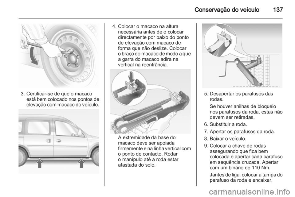 OPEL COMBO 2011.5  Manual de Instruções (in Portugues) 